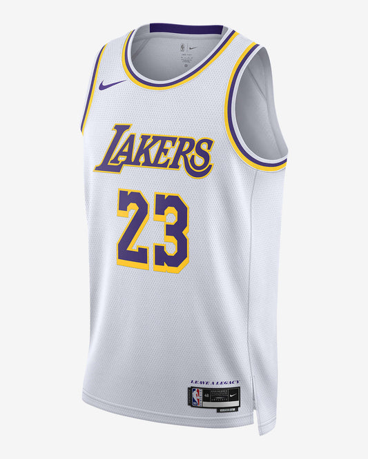 Nike Men's NBA Swingman Jersey Lakers Association Lebron James