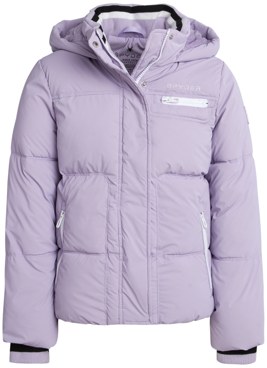Girls' Puffer Jacket - Lavender