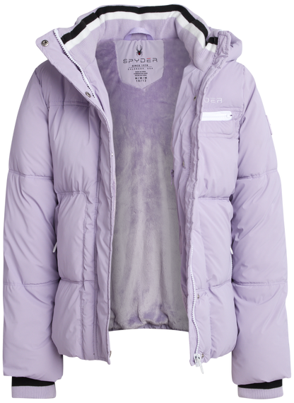 Girls' Puffer Jacket - Lavender