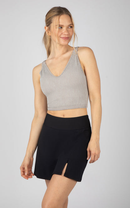 2 PK Stone Wash V-Neck Tank - Our Stone Story