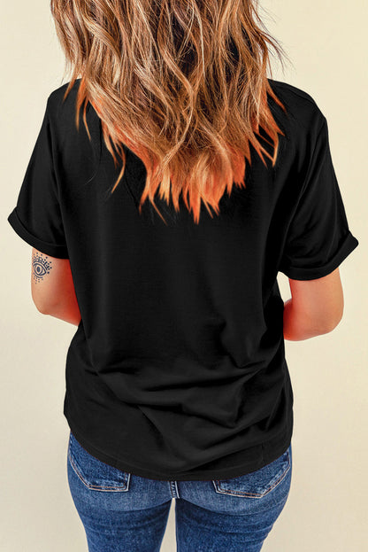 Threaded Pear Sunny Flower MAMA Letter Graphic Tee