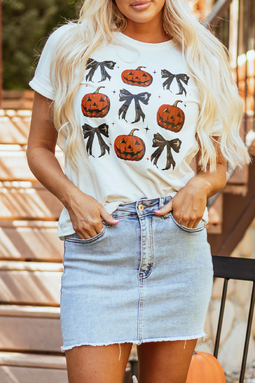 Threaded Pear Halloween Spooky T-Shirt's