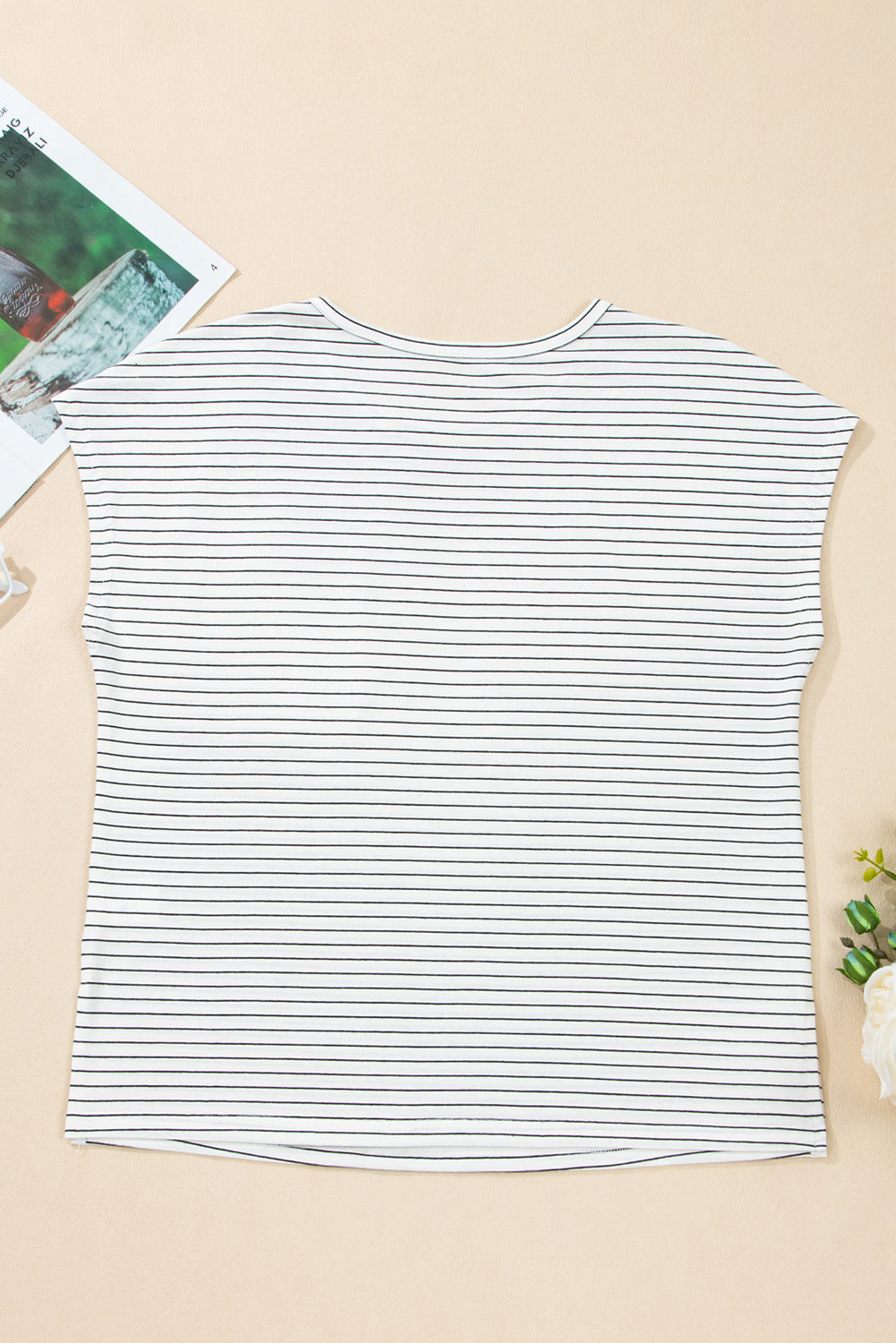 White Stripe-