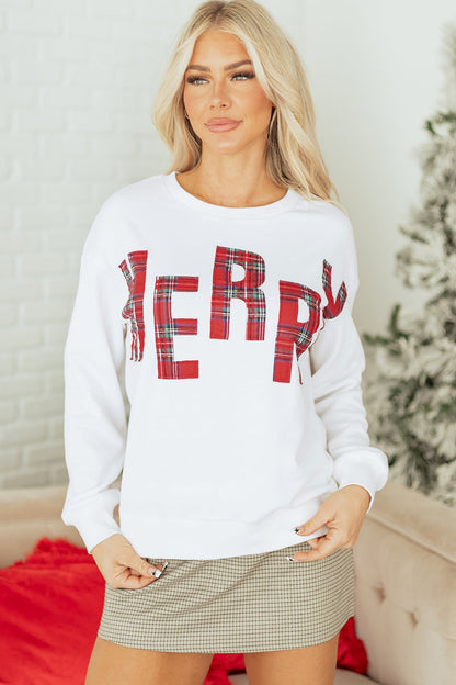 Threaded Pear Joanna Merry Christmas Vacation Sweatshirt