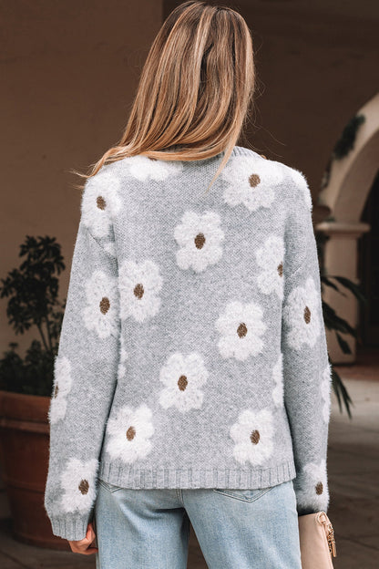 Threaded Pear Ava Drop Shoulder Baggy Sweater