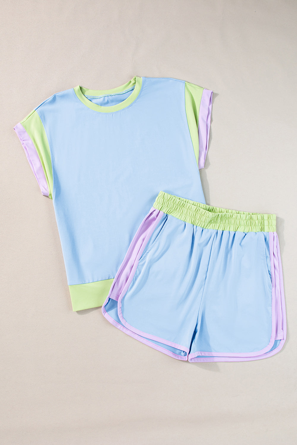 Threaded Pear Monica Tee and Shorts Set