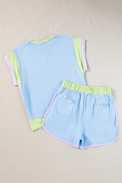 Threaded Pear Monica Tee and Shorts Set