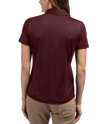 Cutter & Buck Prospect Eco Textured Stretch Recycled Womens Short Sleeve Polo by Cutter & Buck Apparel