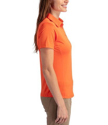 Cutter & Buck Prospect Eco Textured Stretch Recycled Womens Short Sleeve Polo by Cutter & Buck Apparel