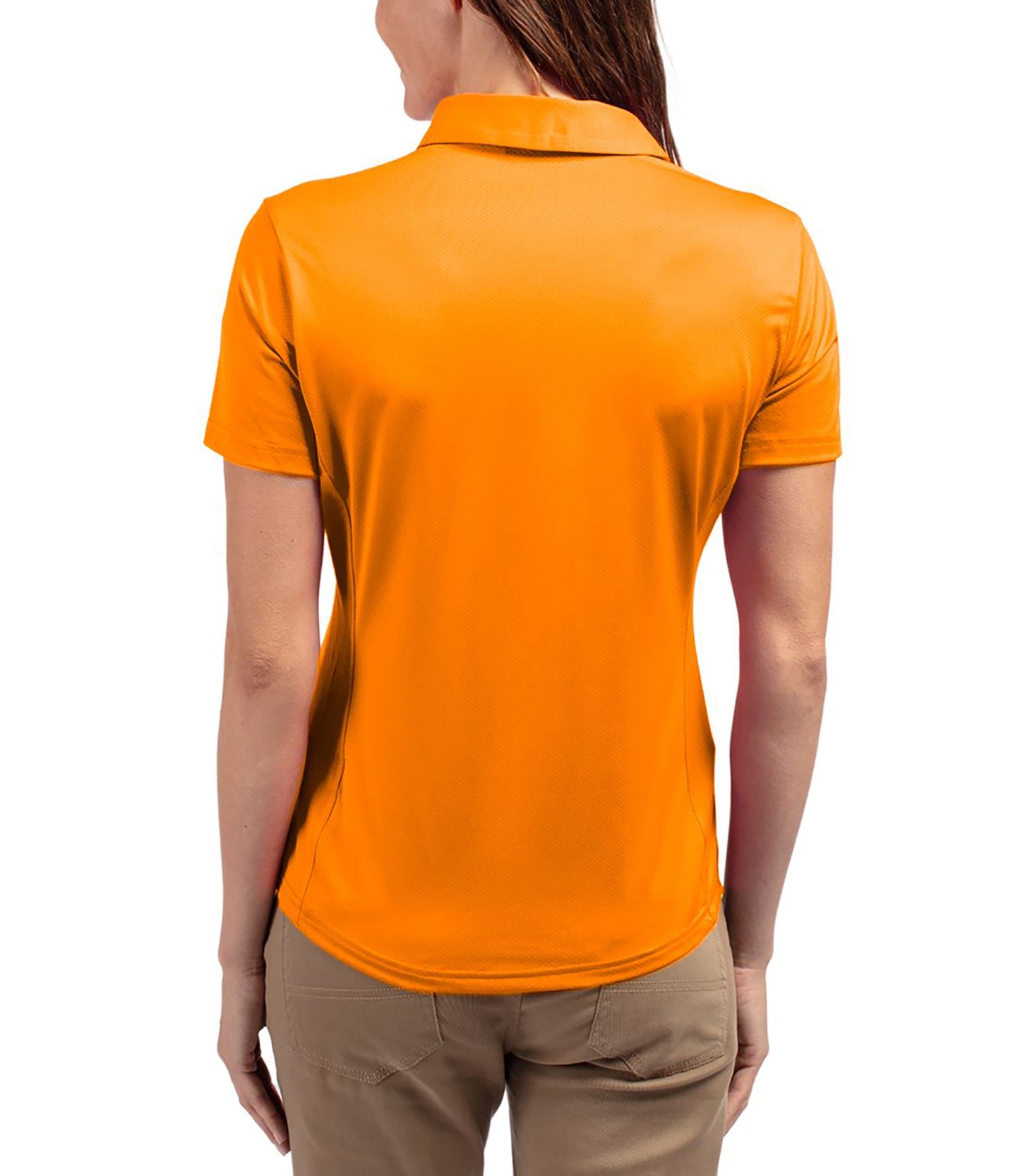 Cutter & Buck Prospect Eco Textured Stretch Recycled Womens Short Sleeve Polo by Cutter & Buck Apparel