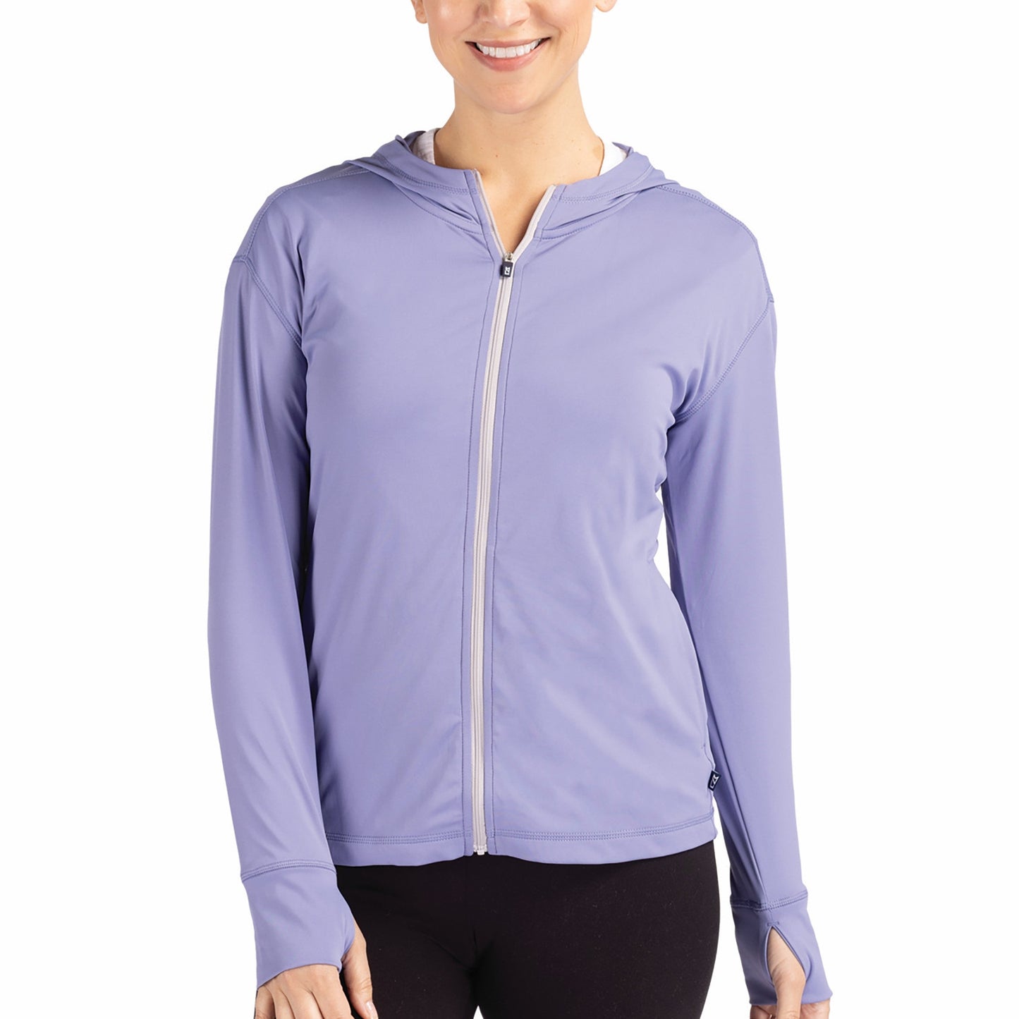 Cutter & Buck Daybreak Eco Recycled Womens Full Zip Hoodie by Cutter & Buck Apparel