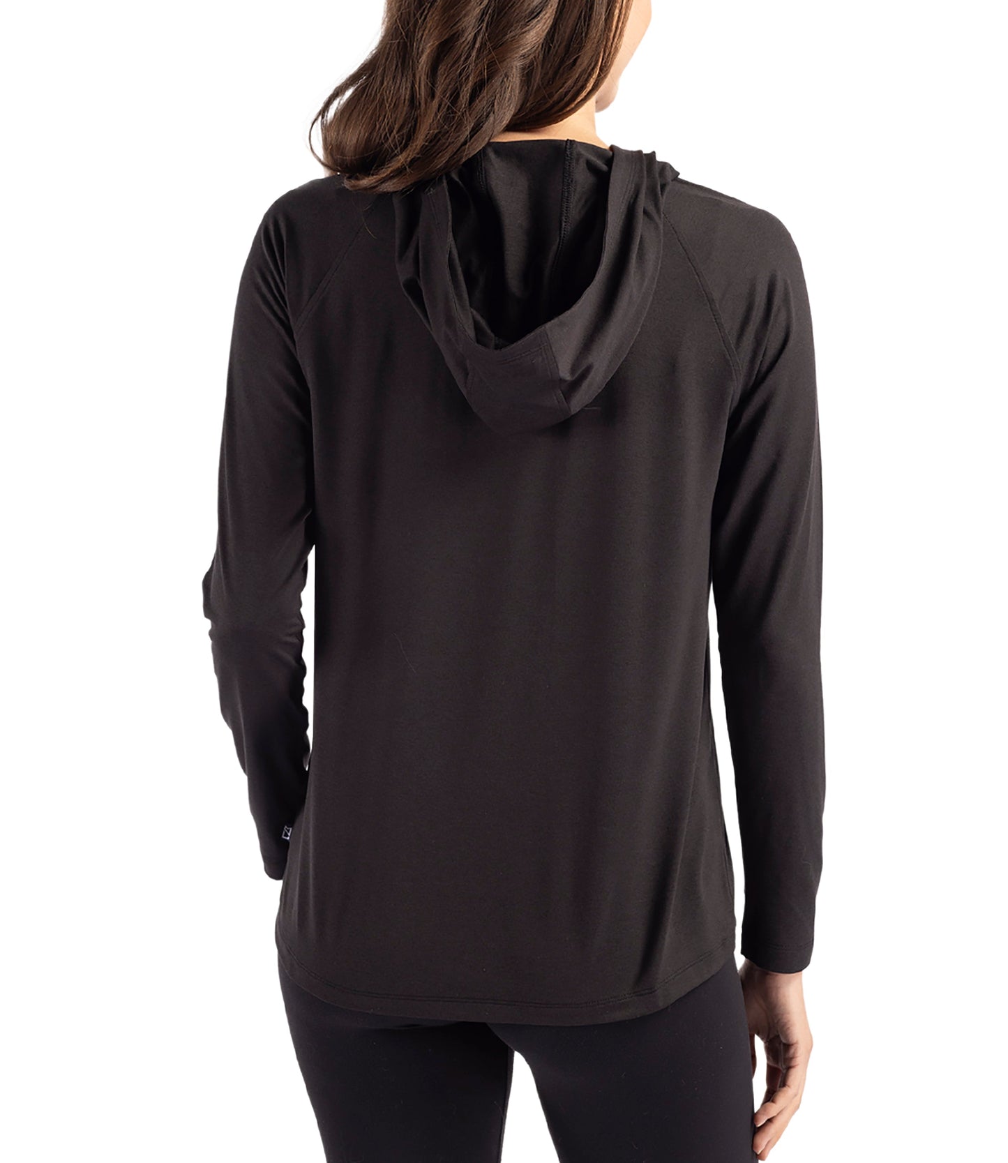 Cutter & Buck Coastline Epic Comfort Eco Recycled Womens Hooded Shirt by Cutter & Buck Apparel
