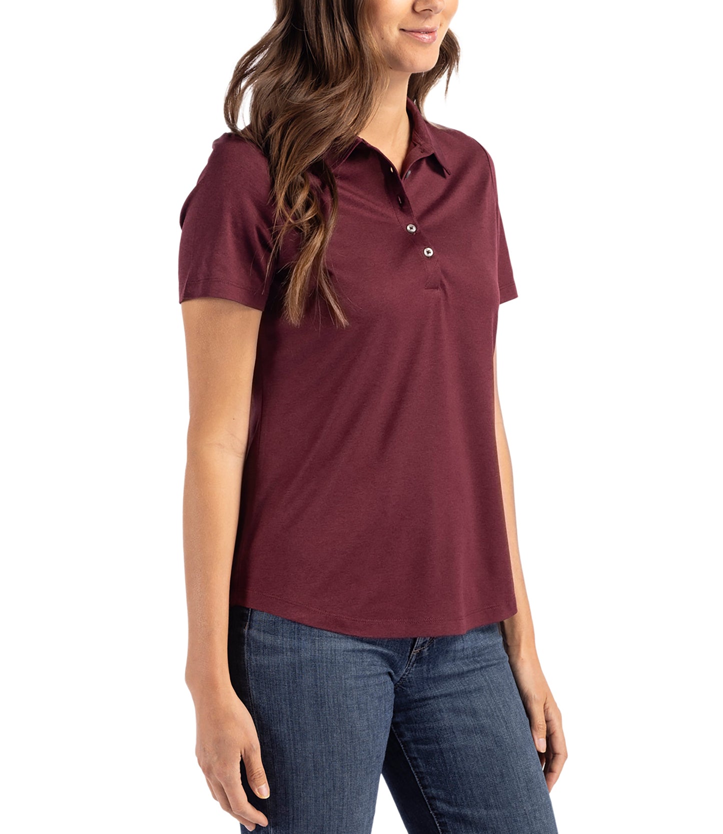 Cutter & Buck Coastline Epic Comfort Eco Recycled Womens Polo by Cutter & Buck Apparel