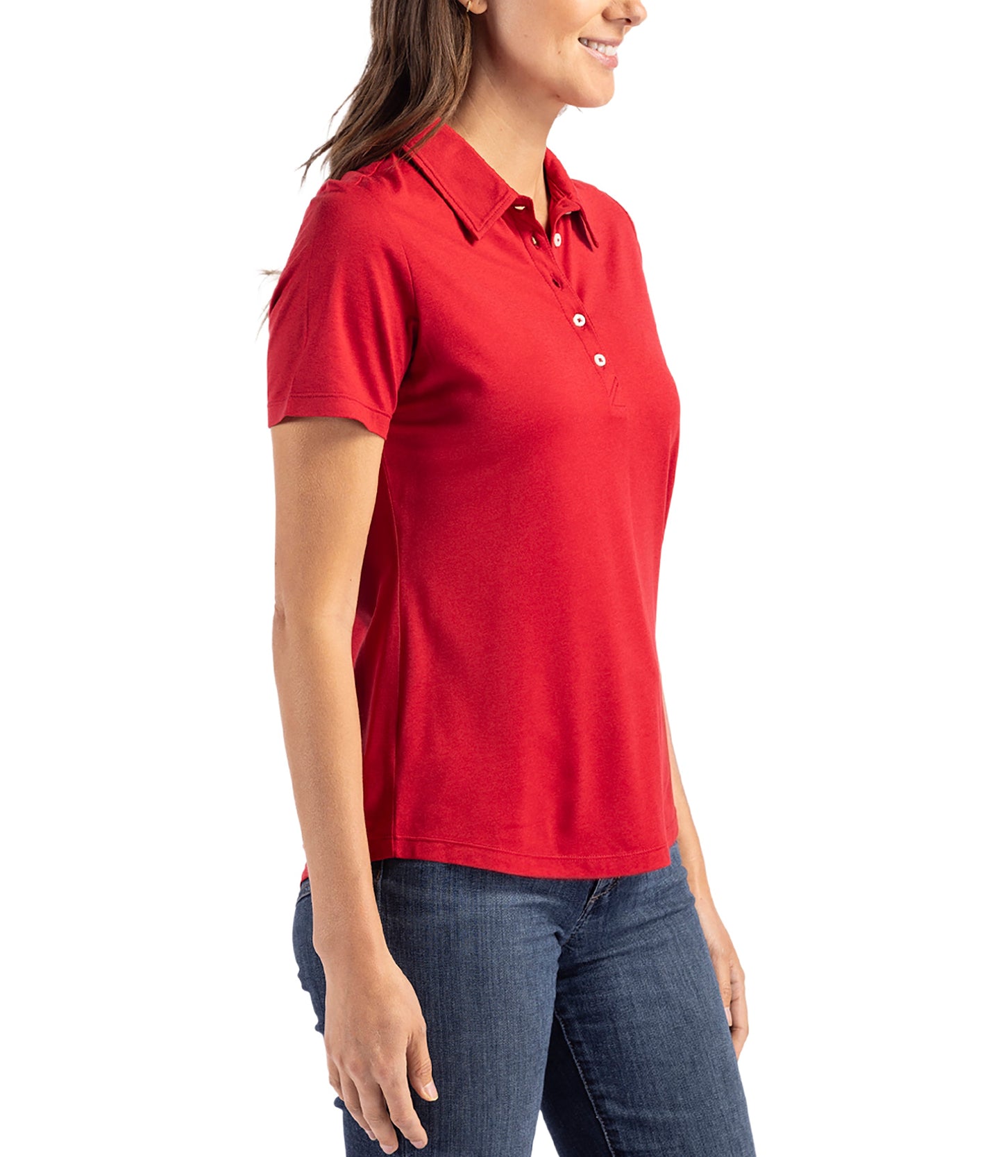 Cutter & Buck Coastline Epic Comfort Eco Recycled Womens Polo by Cutter & Buck Apparel