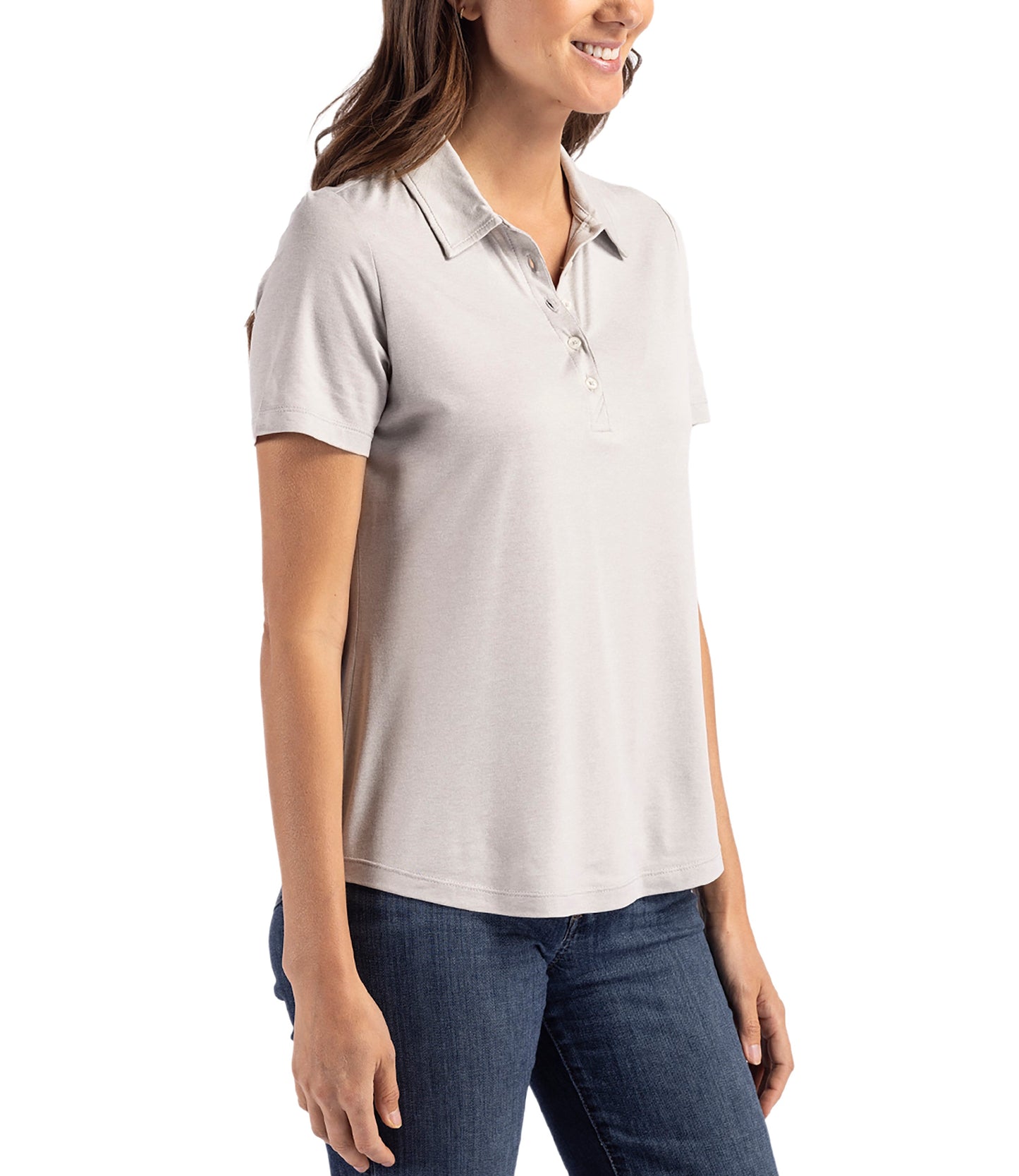 Cutter & Buck Coastline Epic Comfort Eco Recycled Womens Polo by Cutter & Buck Apparel