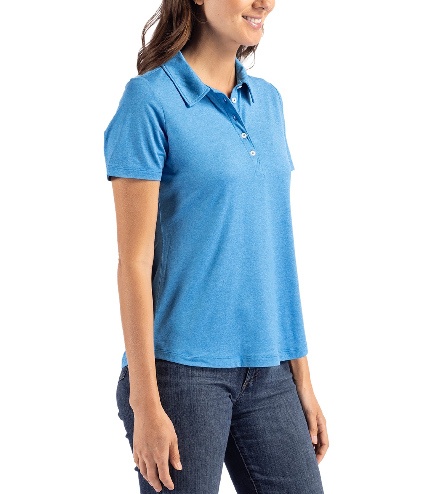 Cutter & Buck Coastline Epic Comfort Eco Recycled Womens Polo by Cutter & Buck Apparel