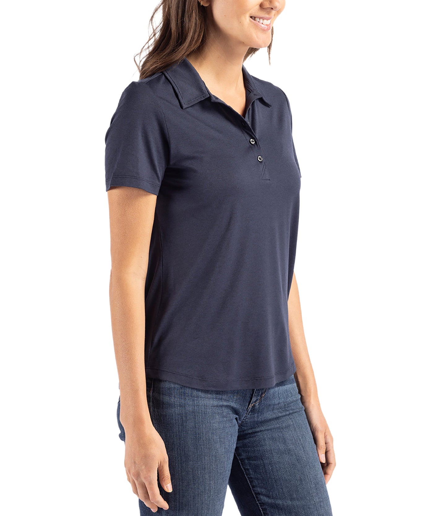 Cutter & Buck Coastline Epic Comfort Eco Recycled Womens Polo by Cutter & Buck Apparel