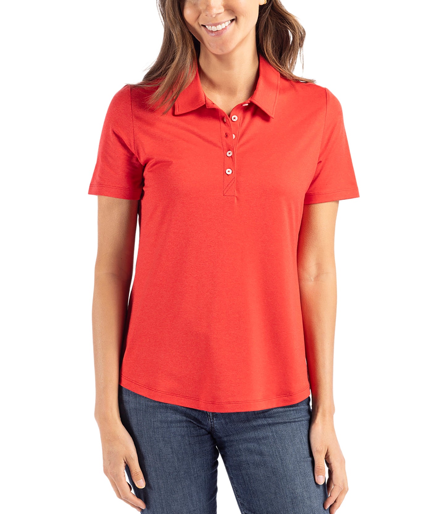 Cutter & Buck Coastline Epic Comfort Eco Recycled Womens Polo by Cutter & Buck Apparel