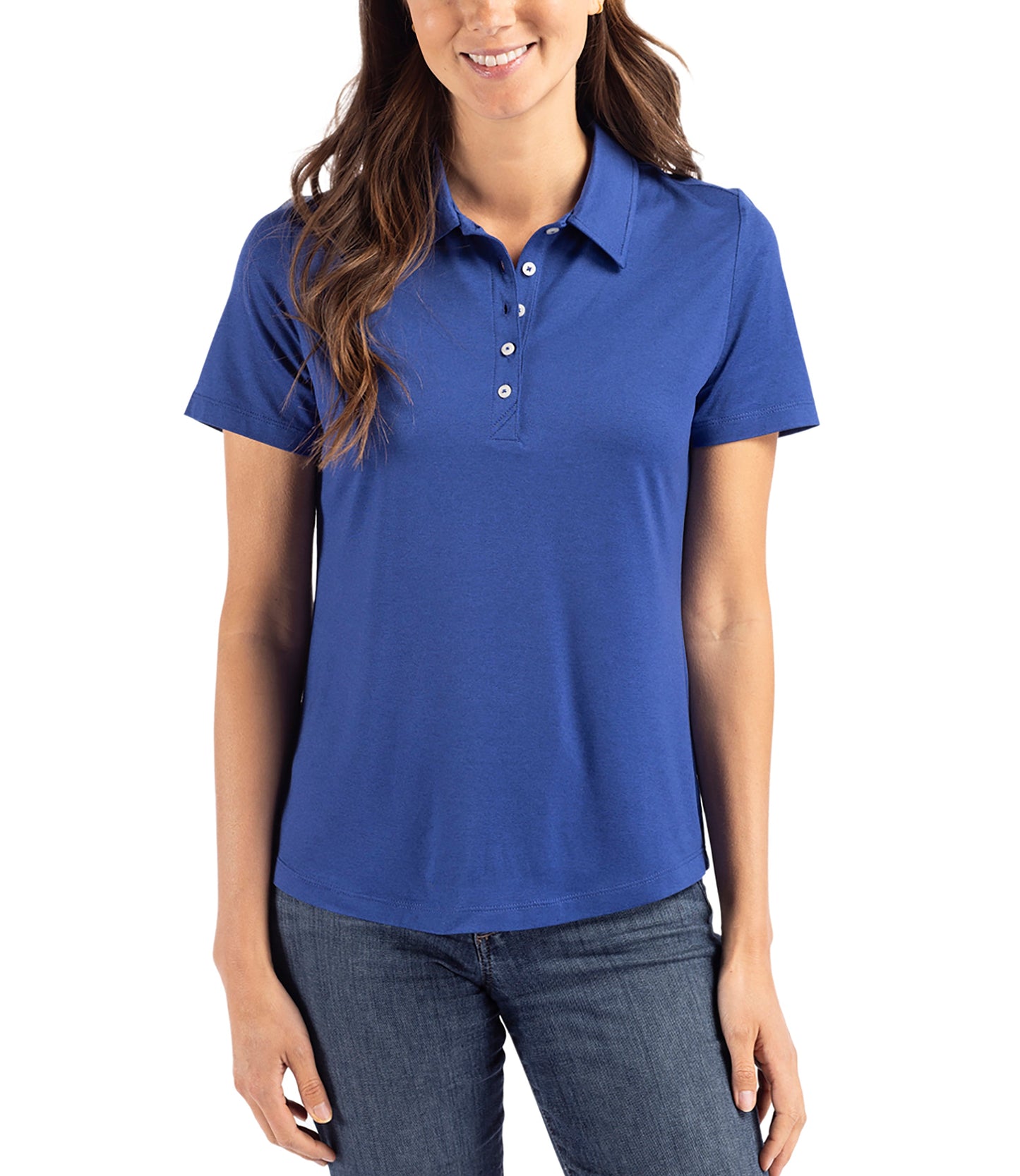 Cutter & Buck Coastline Epic Comfort Eco Recycled Womens Polo by Cutter & Buck Apparel