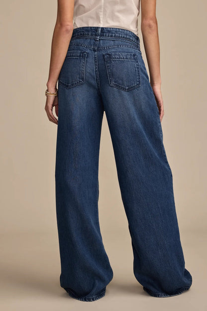 Lucky Brand Women's Lucky Legend Liquid Denim Luxe Palazzo