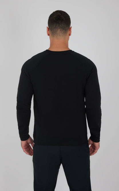 Men's Terry Brushed Long Sleeve Top