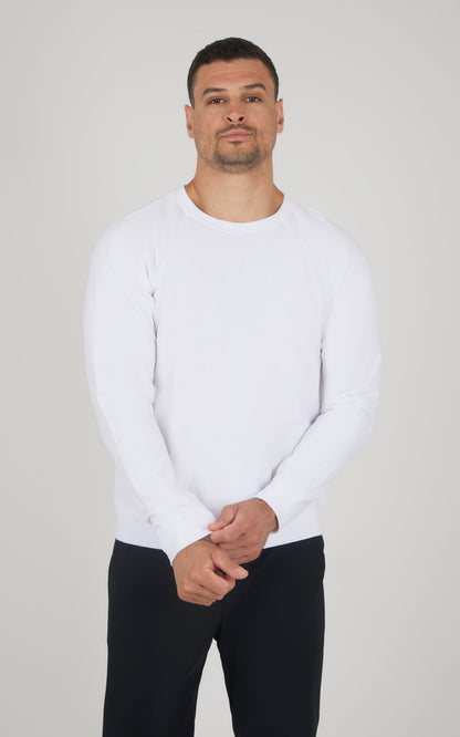 Men's Terry Brushed Long Sleeve Top