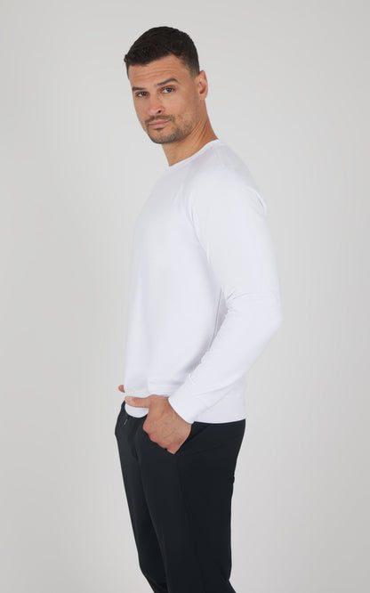 Men's Terry Brushed Long Sleeve Top