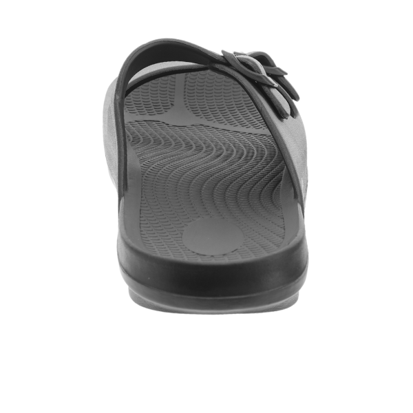 Sovella Active Recovery Sandals Men's PF Buckle Slide Black