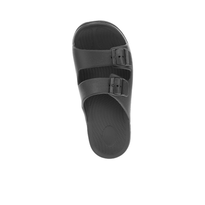 Sovella Active Recovery Sandals Men's PF Buckle Slide Black