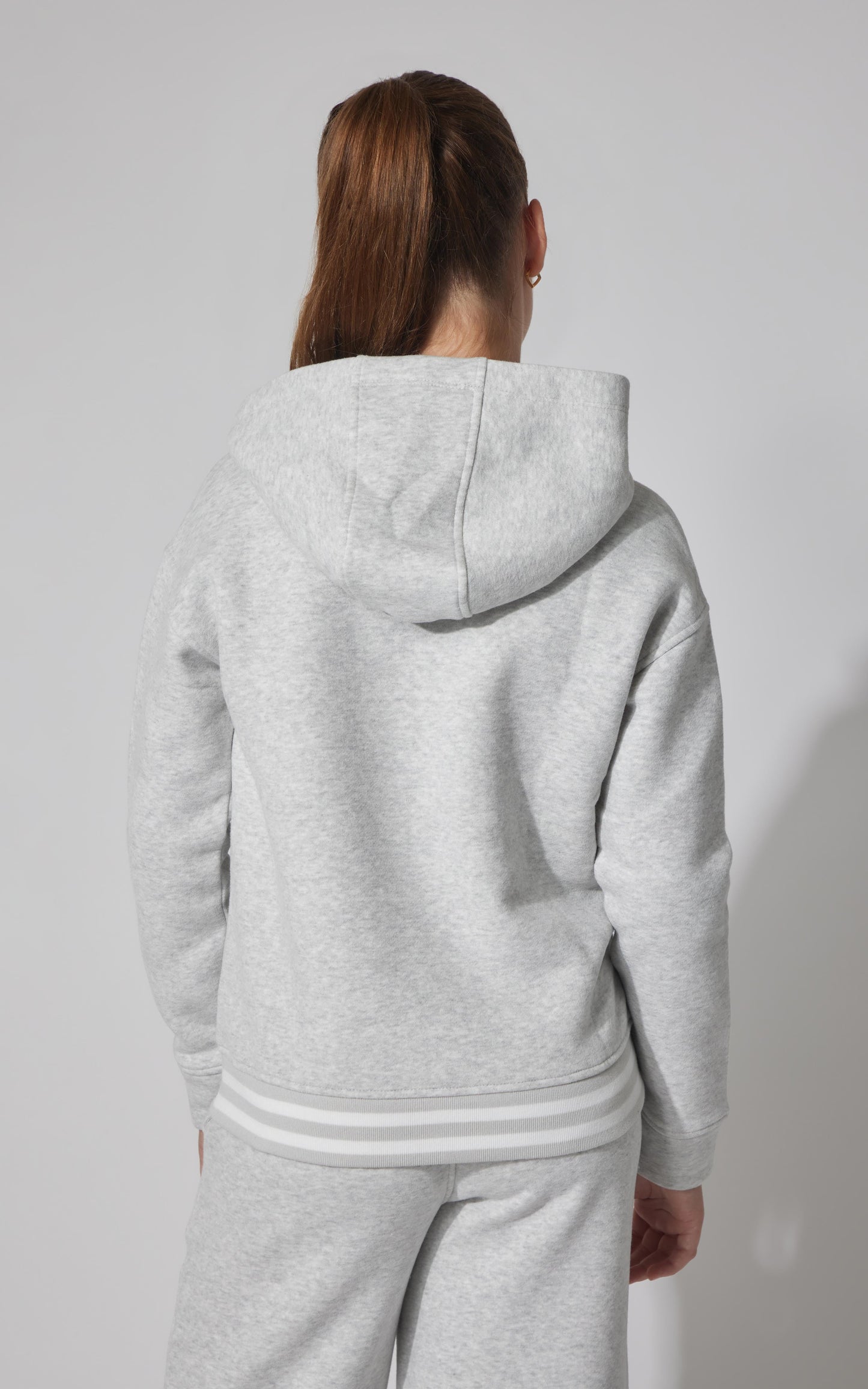 Girls Fleece Campus Pullover Hoodie