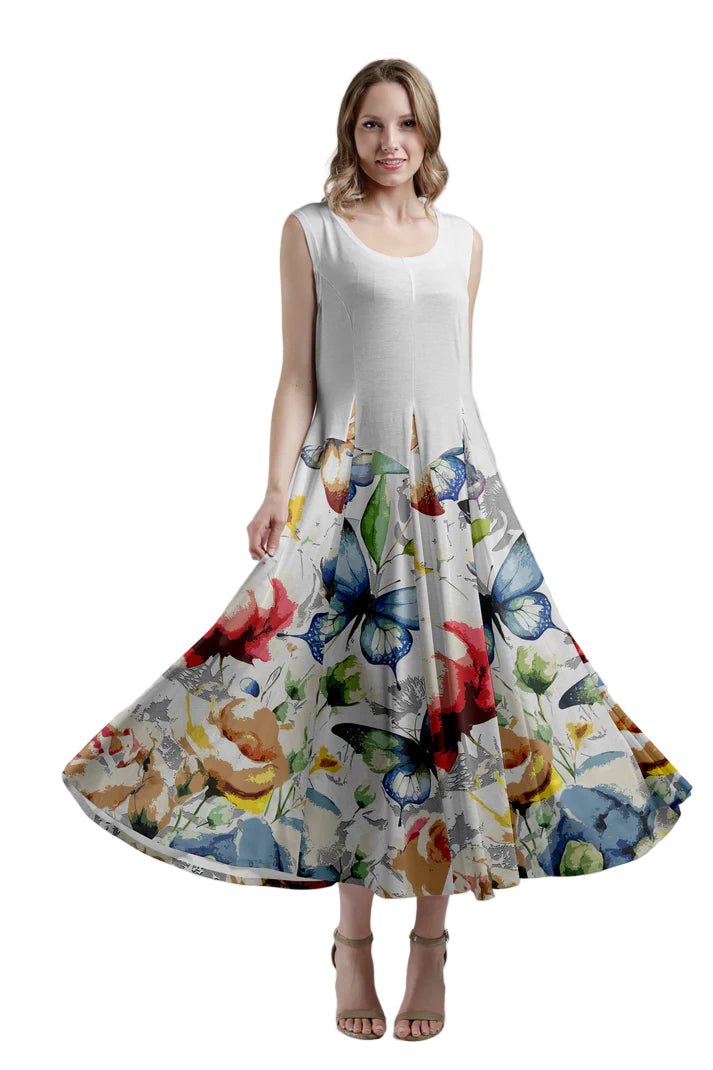 Multicolor Floral Abstract-