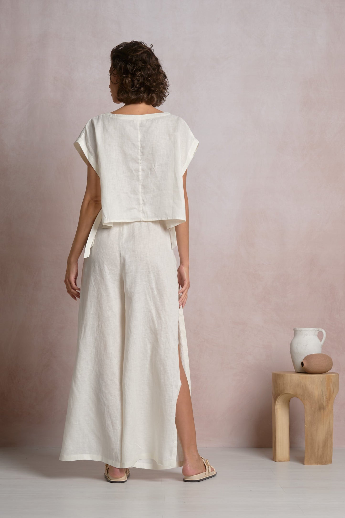 Lilian Top White