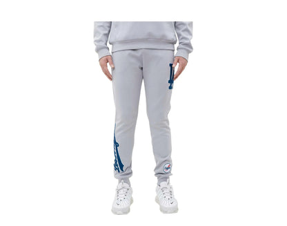 Pro Standard Los Angeles Dodgers Logo Men Joggers Grey