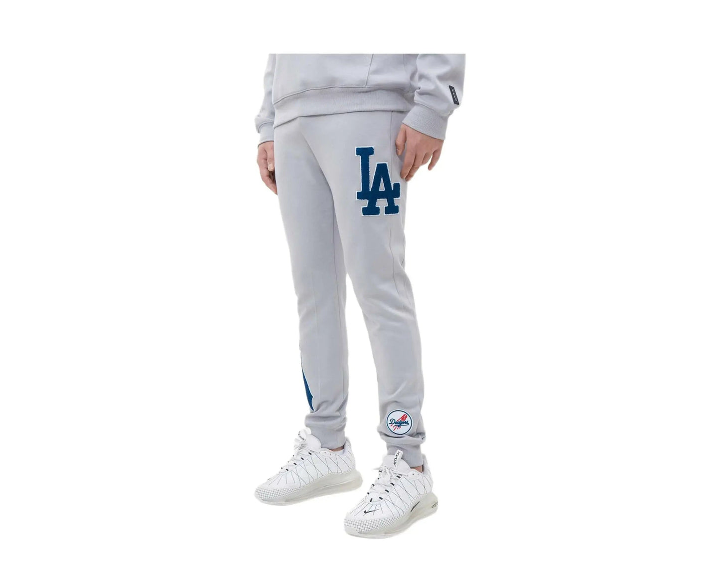 Pro Standard Los Angeles Dodgers Logo Men Joggers Grey