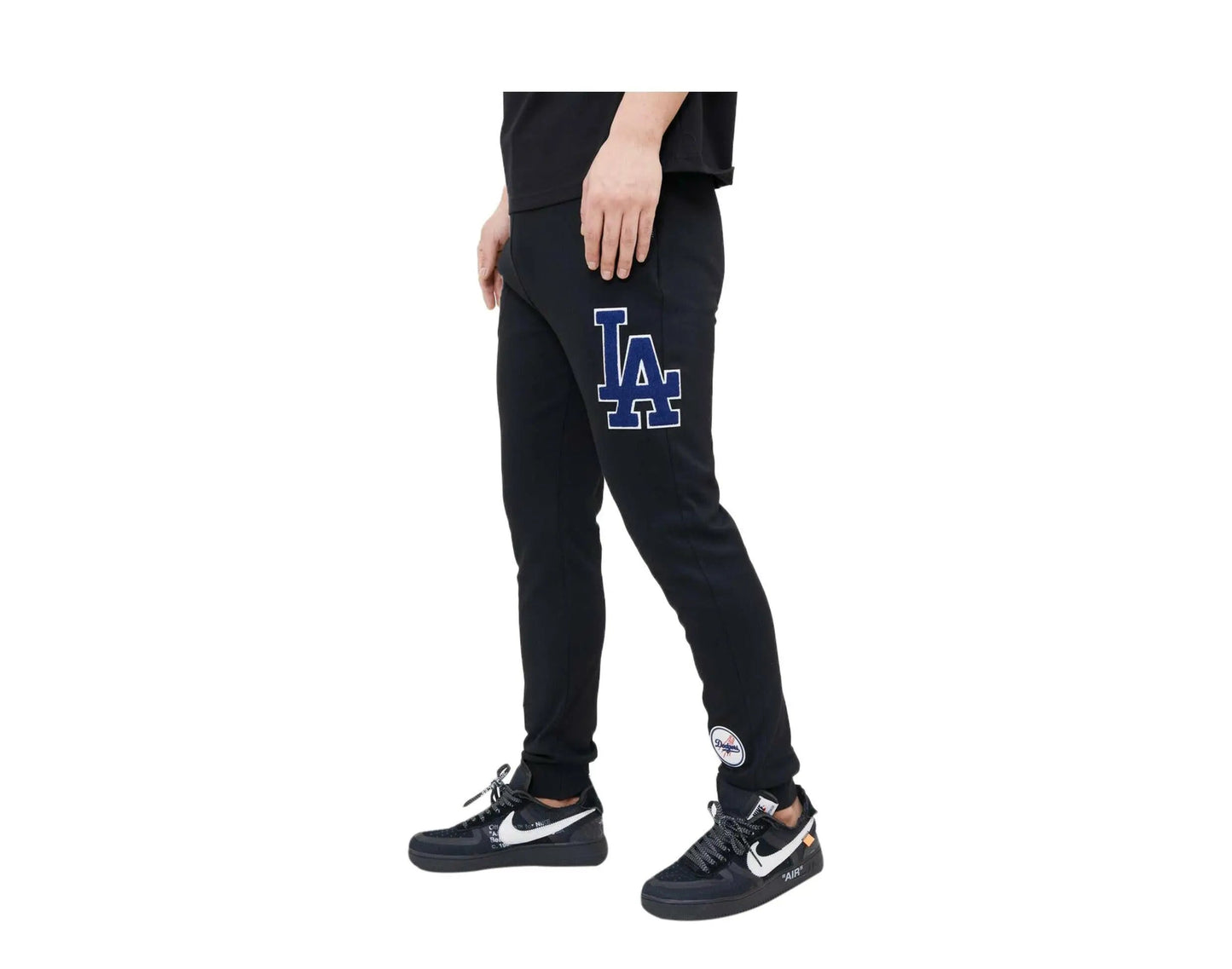 Pro Standard Los Angeles Dodgers Classic Chenille Men Joggers Black