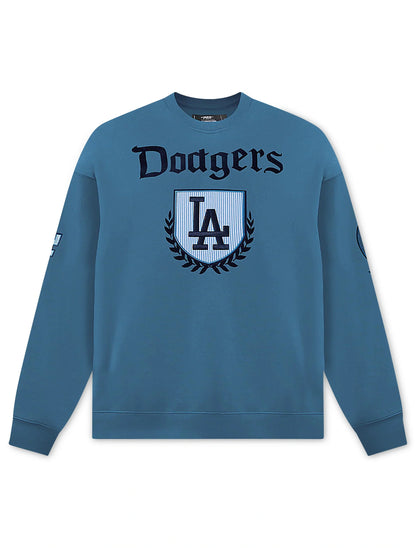 Pro Standard LA Dodgers Country Club Crewneck - Steel Blue