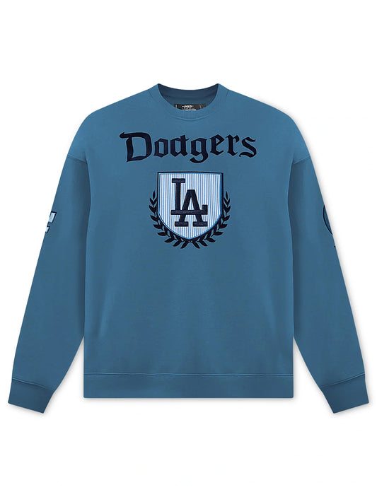 Pro Standard LA Dodgers Country Club Crewneck - Steel Blue