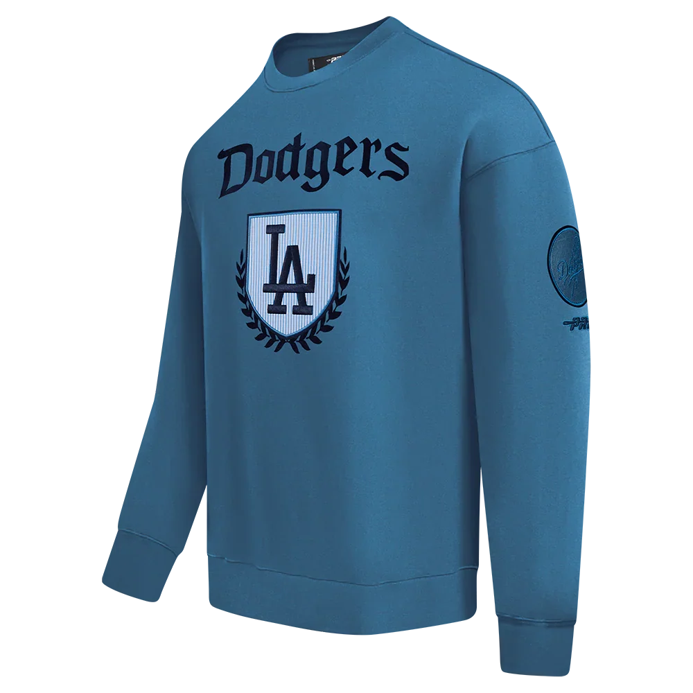 Pro Standard LA Dodgers Country Club Crewneck - Steel Blue