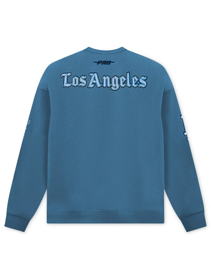 Pro Standard LA Dodgers Country Club Crewneck - Steel Blue