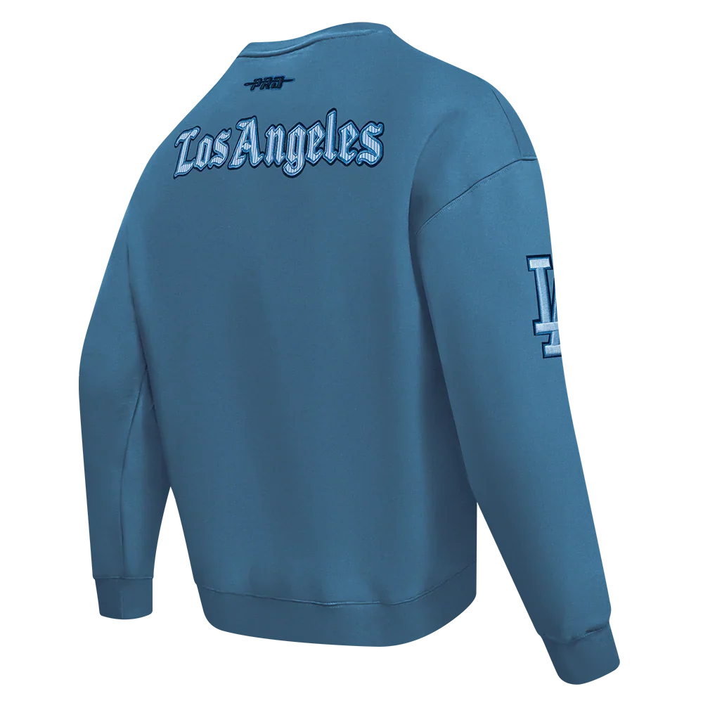 Pro Standard LA Dodgers Country Club Crewneck - Steel Blue