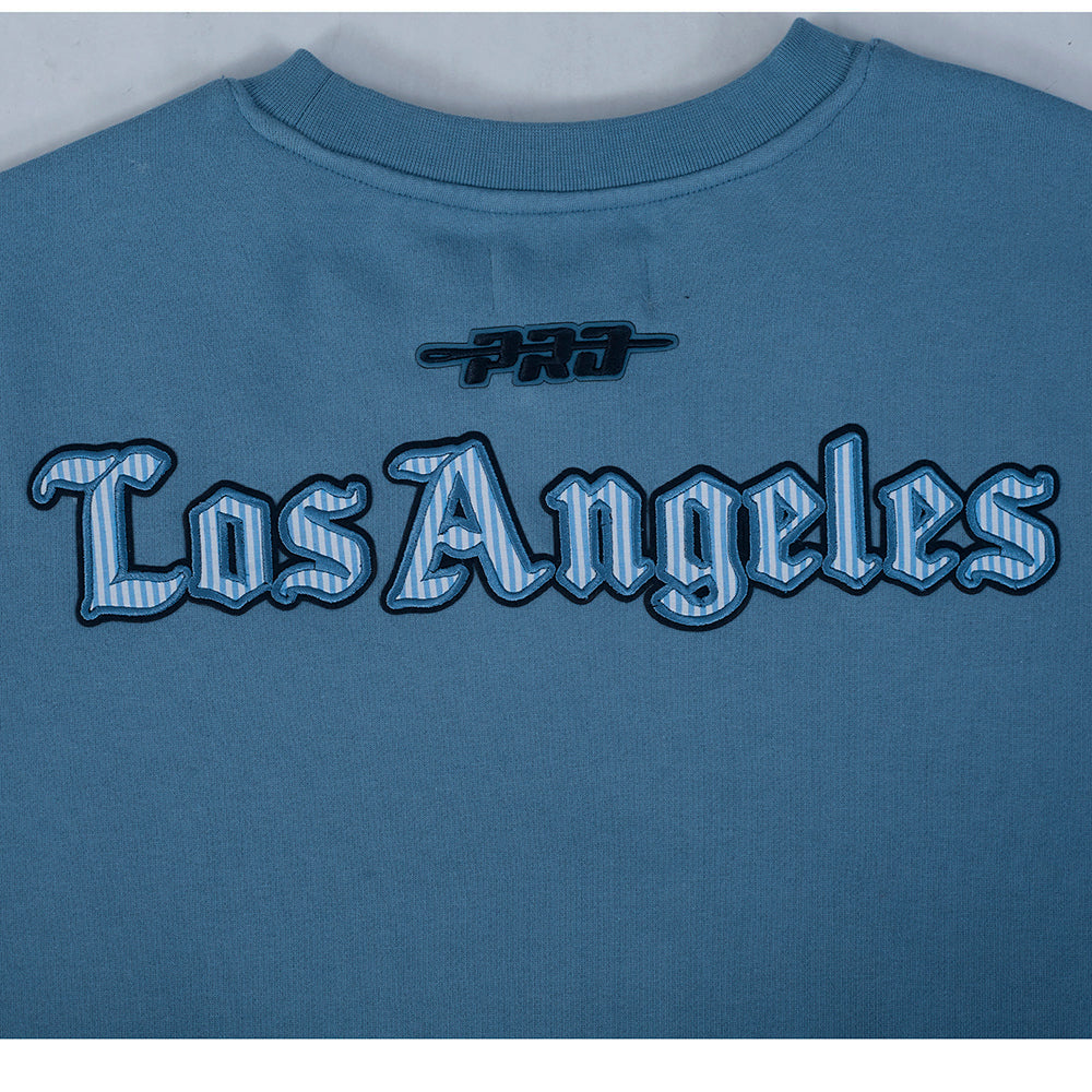 Pro Standard LA Dodgers Country Club Crewneck - Steel Blue