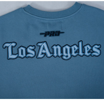 Pro Standard LA Dodgers Country Club Crewneck - Steel Blue