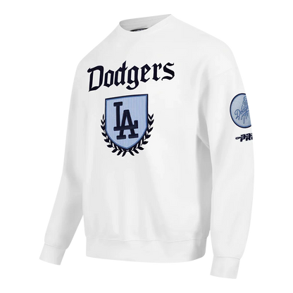 Pro Standard LA Dodgers Country Club Crewneck - White
