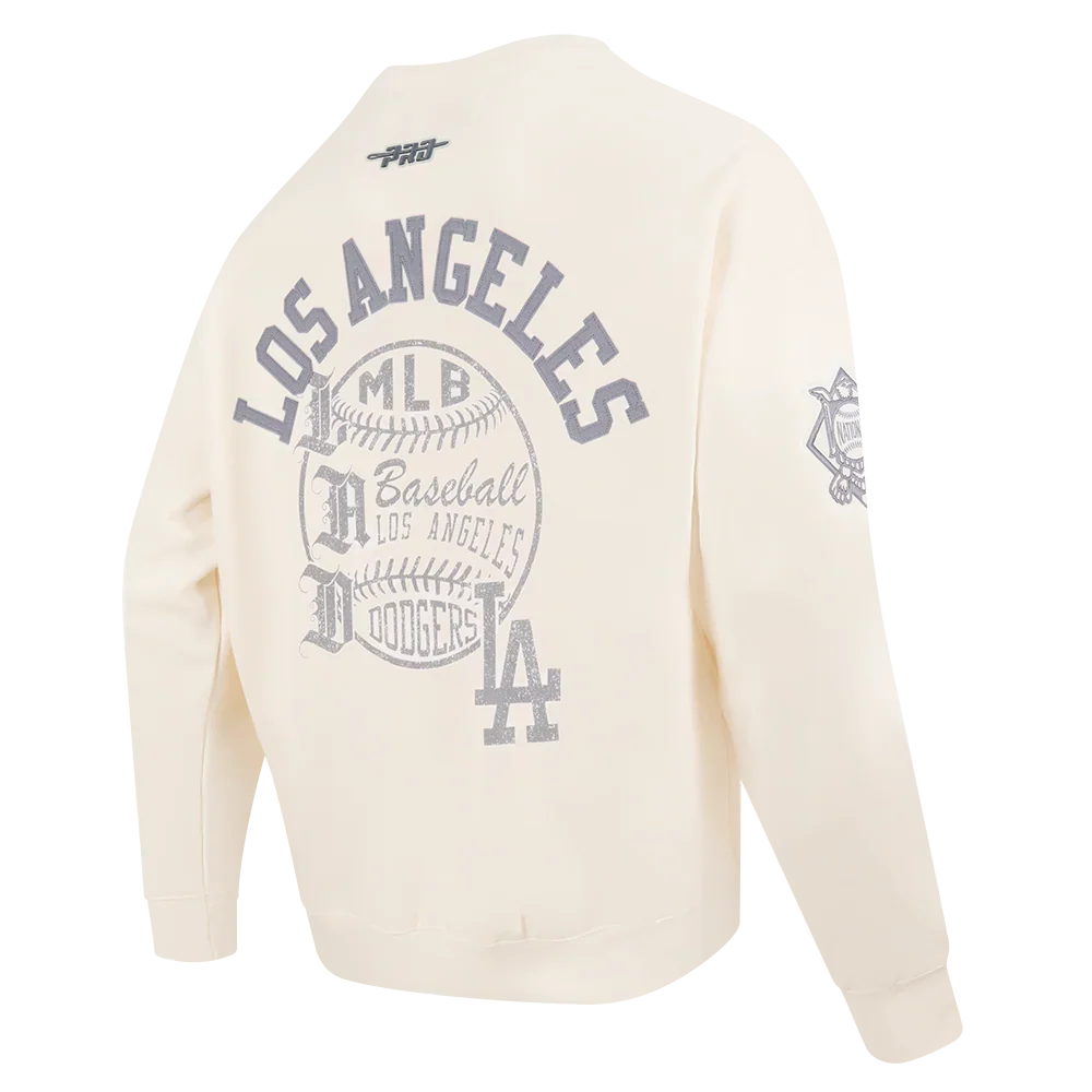 Pro Standard La Dodgers Street Team Long Sleeve - Eggshell