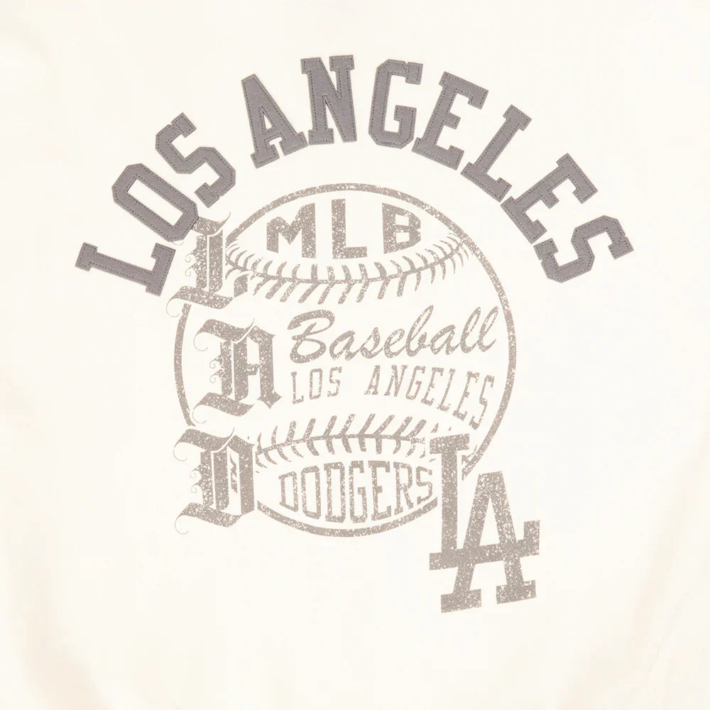 Pro Standard La Dodgers Street Team Long Sleeve - Eggshell
