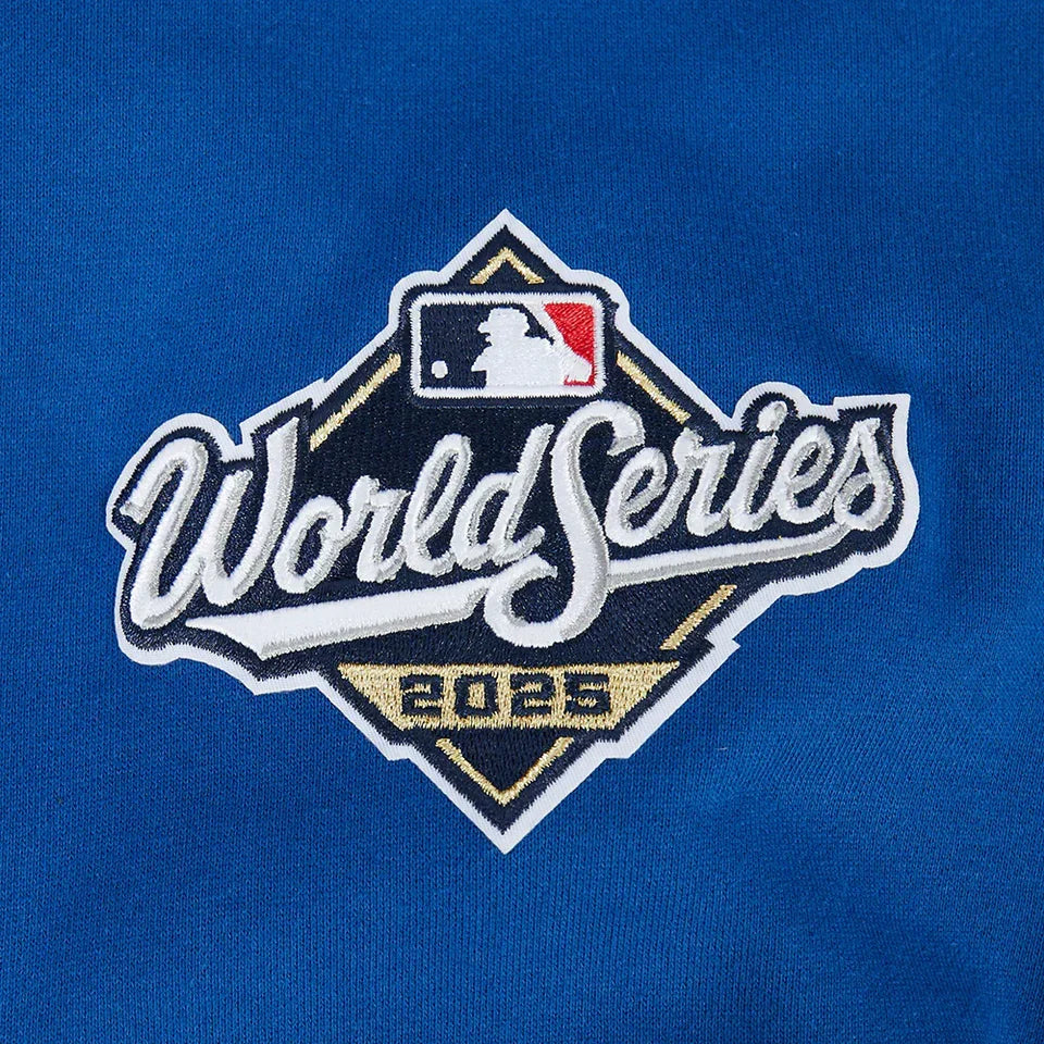 Pro Standard LA Dodgers World Series Fleece Hoodie - Royal Blue