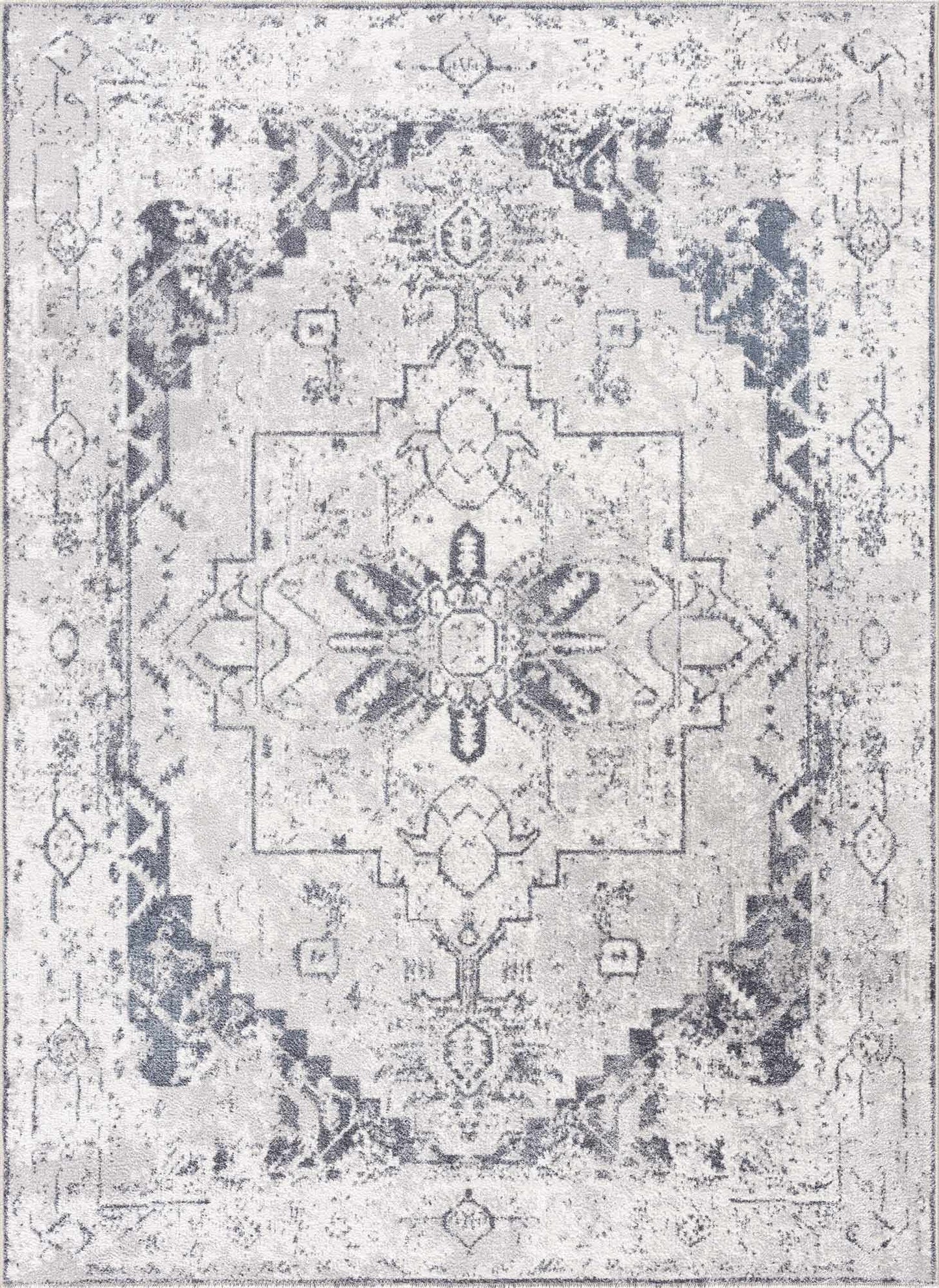 Hera Ivory Boutique Washable Rug - Clearance