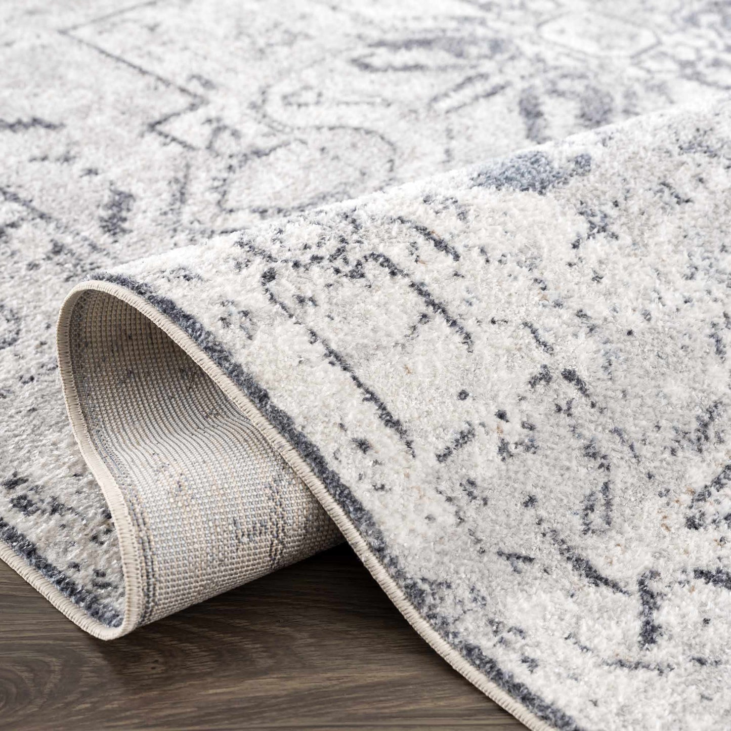 Hera Ivory Boutique Washable Rug - Clearance