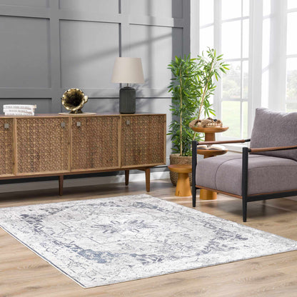 Hera Ivory Boutique Washable Rug - Clearance