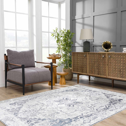 Hera Ivory Boutique Washable Rug - Clearance